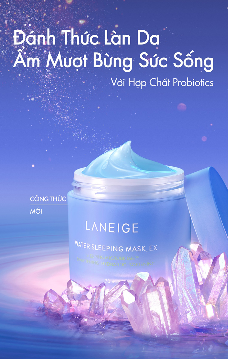 Mặt Nạ Ngủ LANEIGE Water Sleeping Mask_EX 2021 Mới