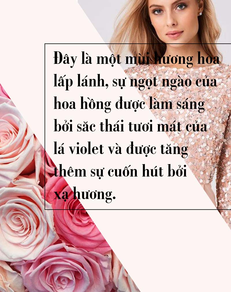 Nước Hoa Nữ Laura Anne DIAMOND pour FEMME Pink ngọt ngào và tươi mát
