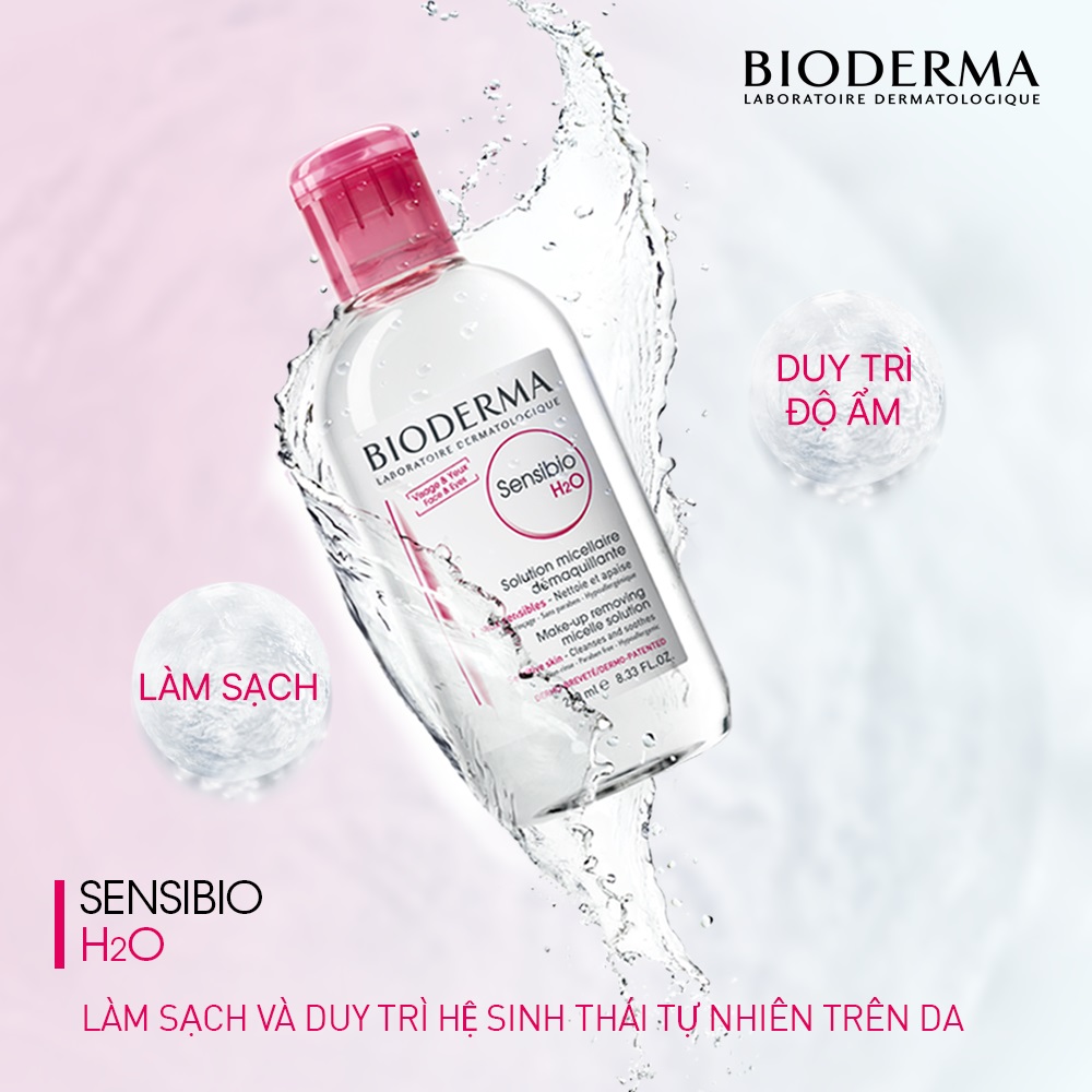 Bioderma Sensibio H2O Nước Tẩy Trang 500ml