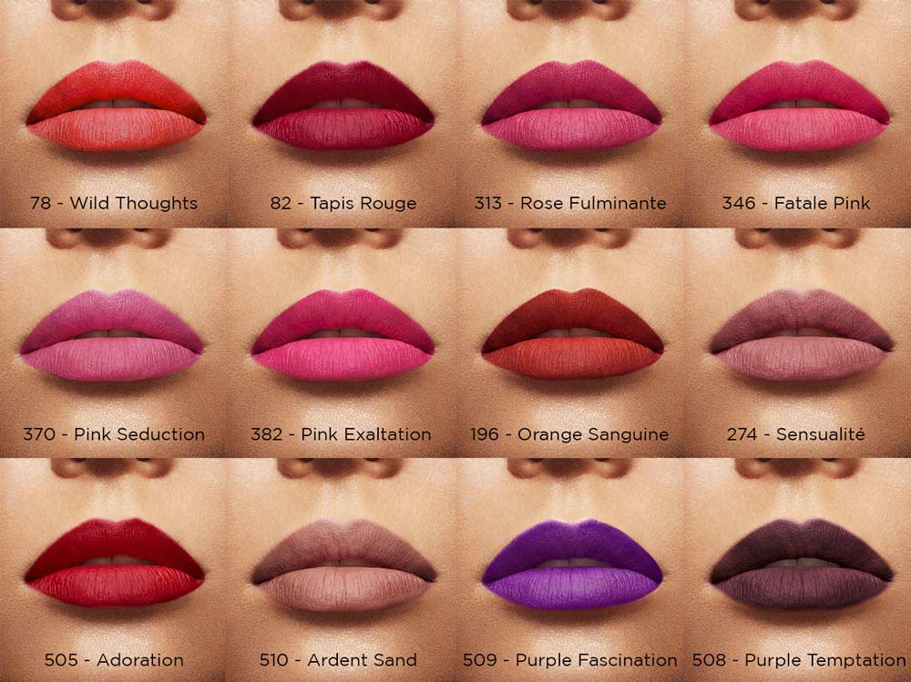 Son Lì Lâu Trôi Lancôme L'Absolu Rouge Drama Matte Lipstick có bảng màu đa dạng