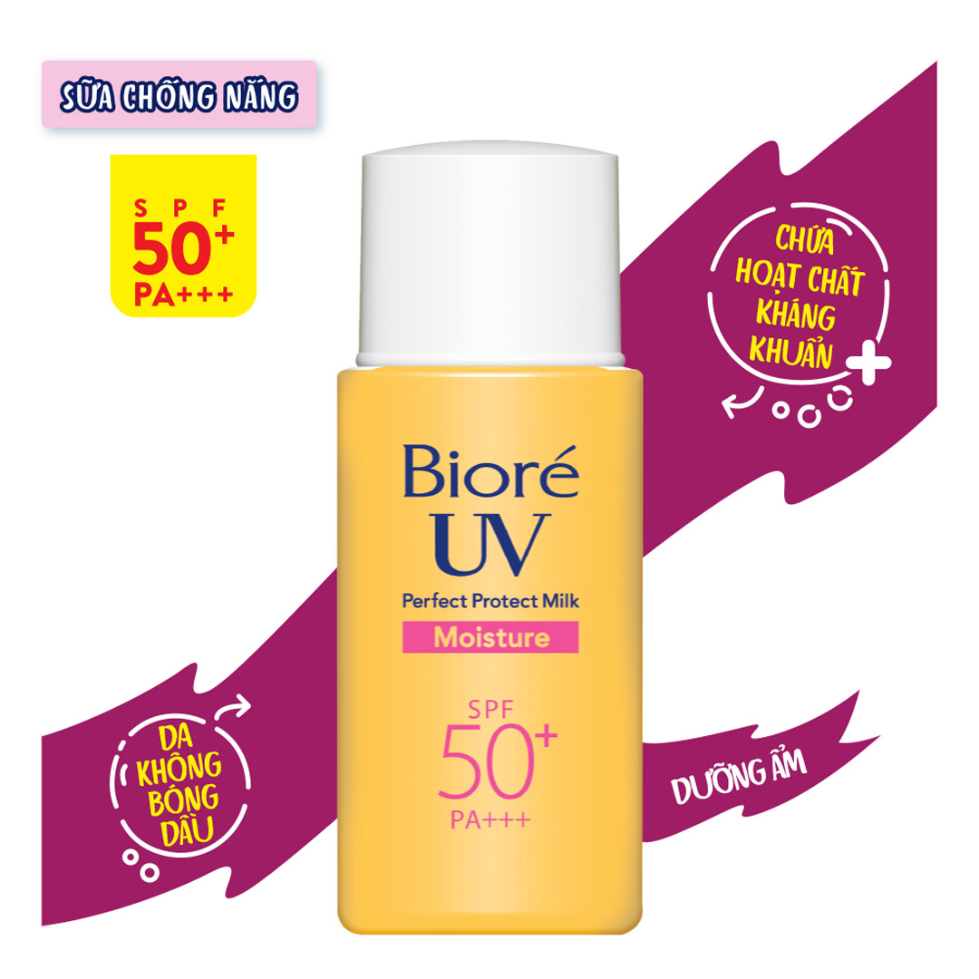 Bioré UV Perfect Protect Milk MOISTURE SPF50/PA+++
