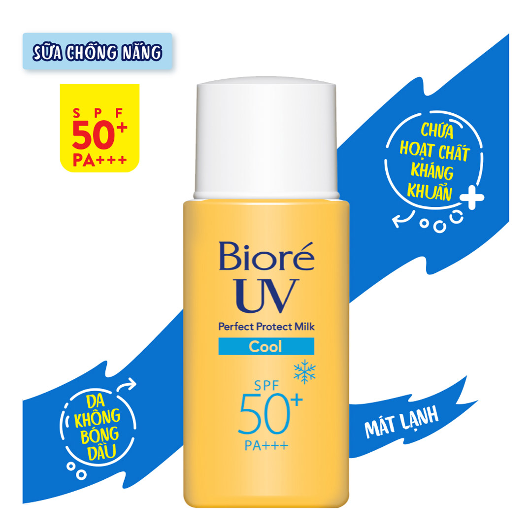 Bioré UV Perfect Protect Milk COOL SPF50/PA+++