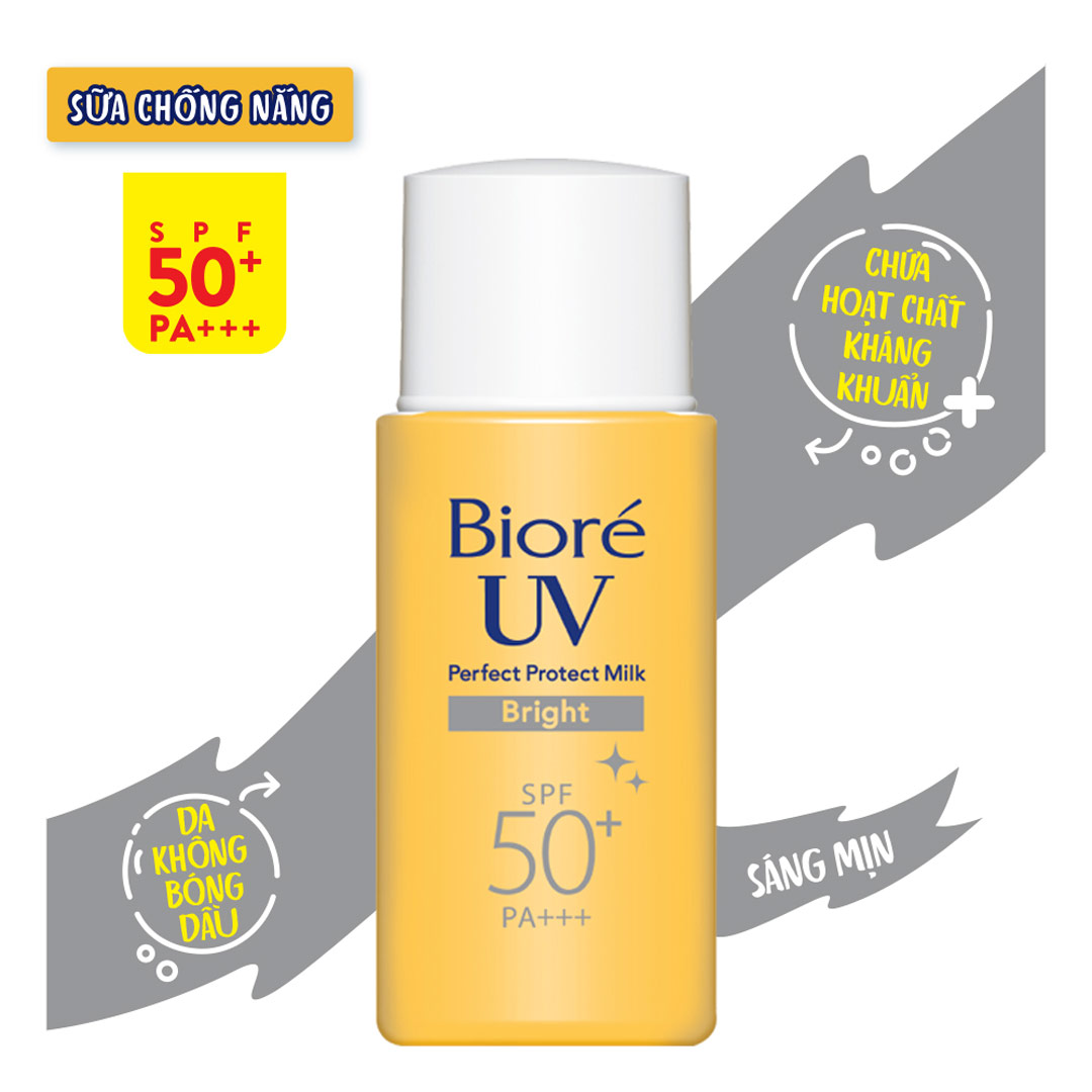 Bioré UV Perfect Protect Milk BRIGHT SPF50/PA+++