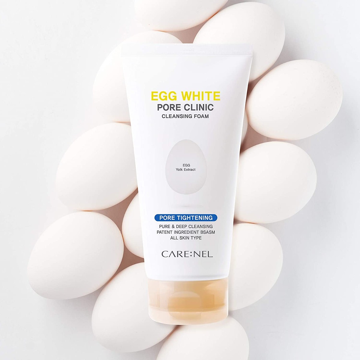 Sữa Rửa Mặt CARE:NEL Egg White Pore Clinic Facial Cleansing Foam hiện đã có mặt tại Hasaki