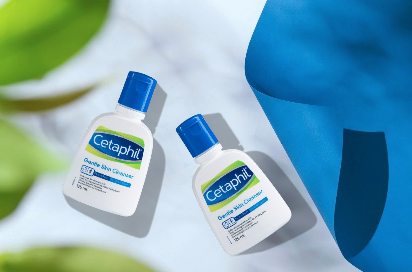 Sữa rửa mặt cho da nhạy cảm: Cetaphil Gentle Skin Cleanser