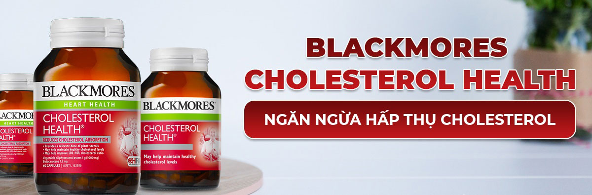 Viên Uống Blackmores Cholesterol Health Giảm Cholesterol Trong Máu