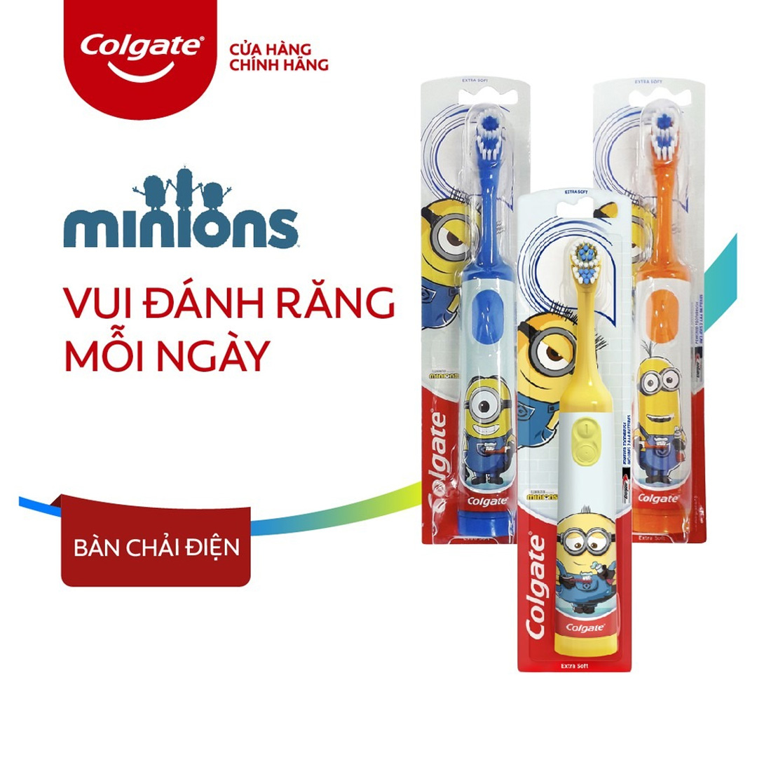 Bàn Chải Đánh Răng Điện Colgate Minions Powered Toothbrush