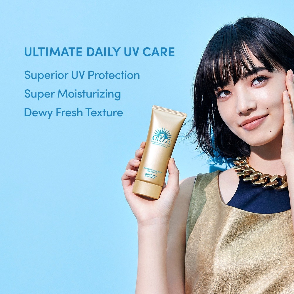 Gel Chống Nắng Anessa Perfect UV Sunscreen Skincare Gel N SPF50+ PA++++ 90g