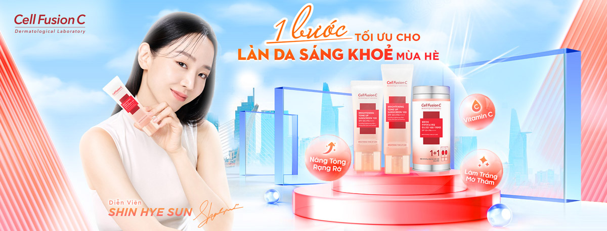 Kem Chống Nắng Cell Fusion C Brightening Tone Up Sunscreen 100 SPF50+/ PA ++++
