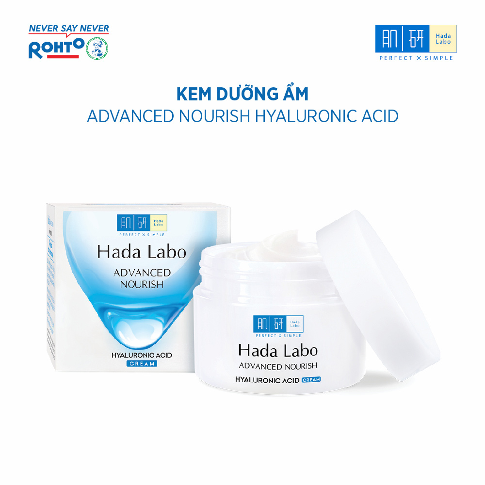 Kem Dưỡng Ẩm Tối Ưu Hada Labo Advanced Nourish Hyaluronic Acid Cream