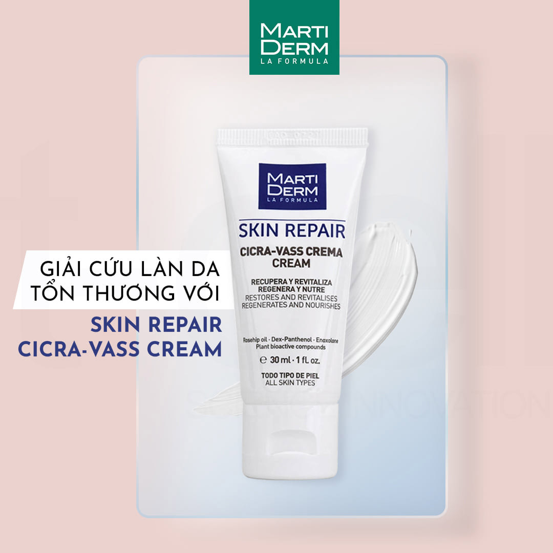 Kem Dưỡng MartiDerm Skin Repair Cicra Vass Cream
