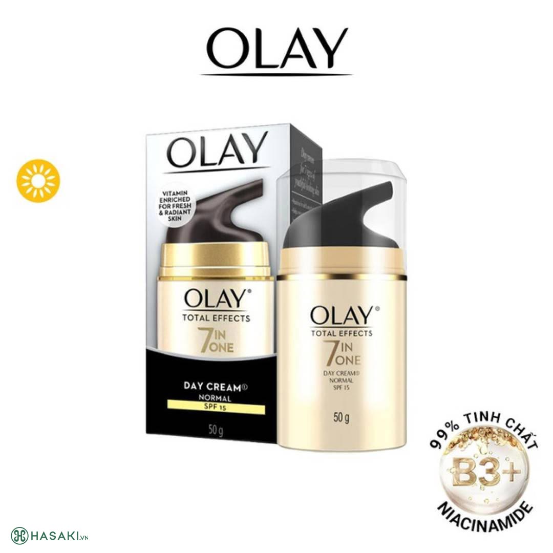 Kem Dưỡng Olay Total Effects 7 in One Day Cream Normal SPF 15 50g