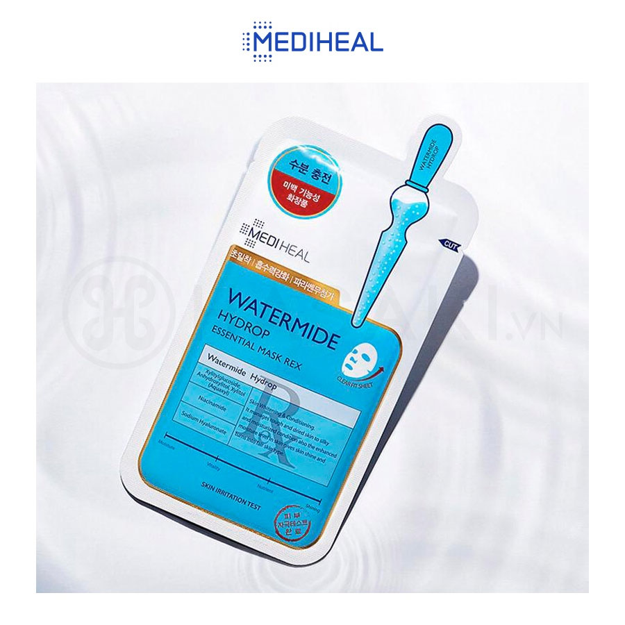Mặt Nạ Cấp Ẩm Chuyên Sâu Mediheal Watermide Hydrop Essential Mask REX 24ml