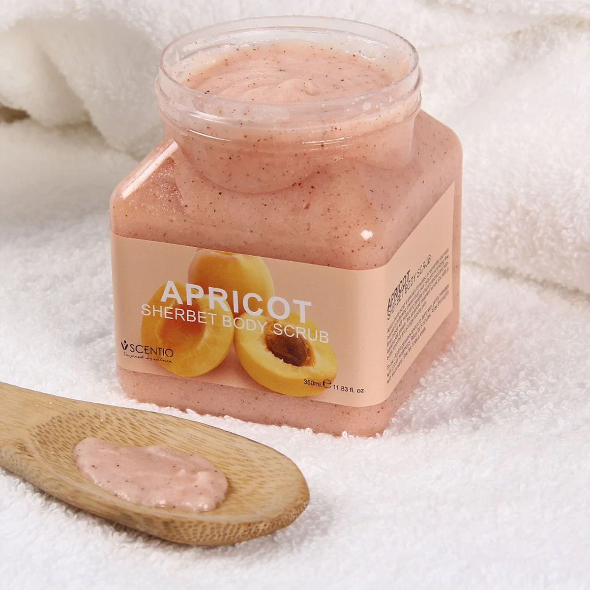 Tẩy Tế Bào Chết Toàn Thân Hương Mơ Beauty Buffet Apricot Sherbet Body Scrub