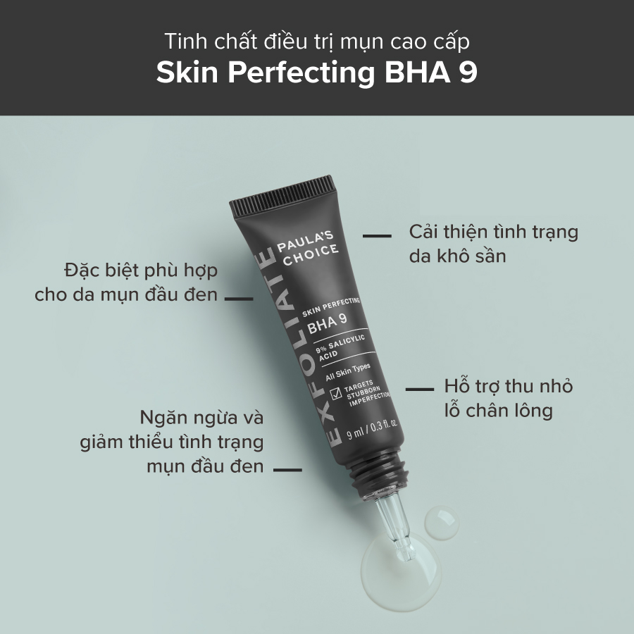 Tinh Chất Ngăn Ngừa Mụn Paula's Choice Skin Perfecting BHA 9 hiện đã có mặt tại Hasaki.
