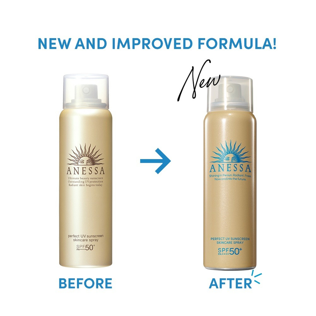 Xịt Chống Nắng Anessa Perfect UV Sunscreen Skincare Spray N SPF50+ PA++++ 60g