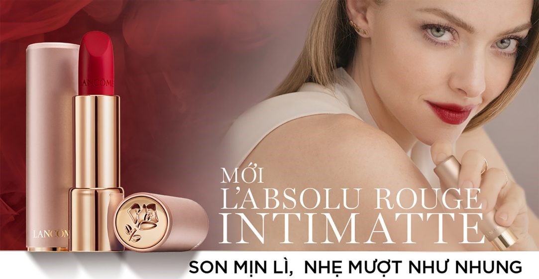 Son Môi Lancôme L'Absolu Rouge Intimatte 3.4g đã có mặt tại hasaki