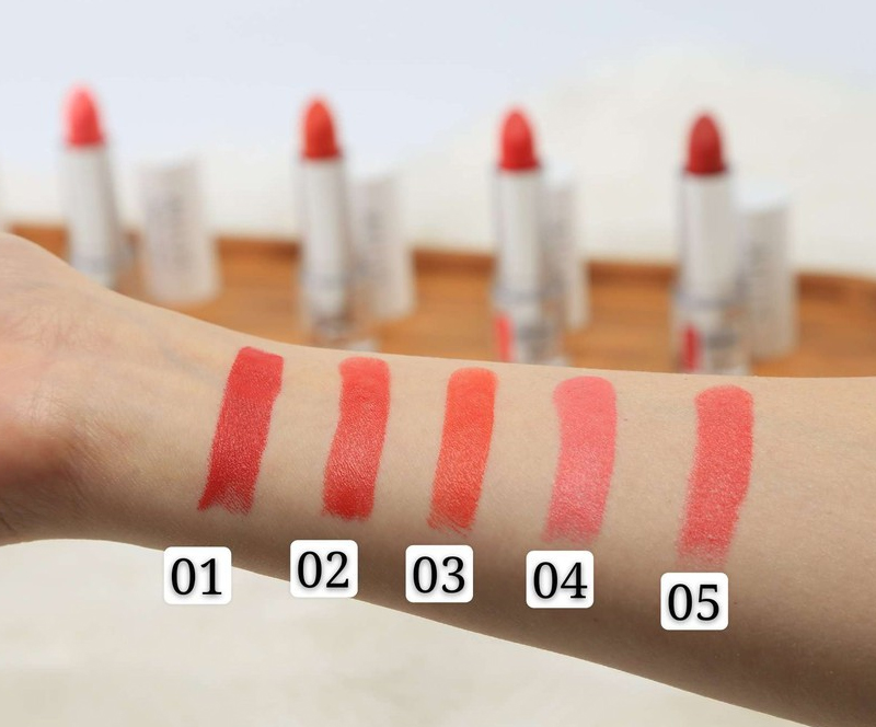 Son Thỏi Mịn Môi Naris Cosmetic Ailus Stress Free Lipstick 4g cho mọi làn da