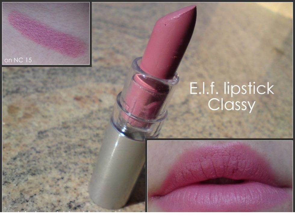 elf lipstick classy 7702