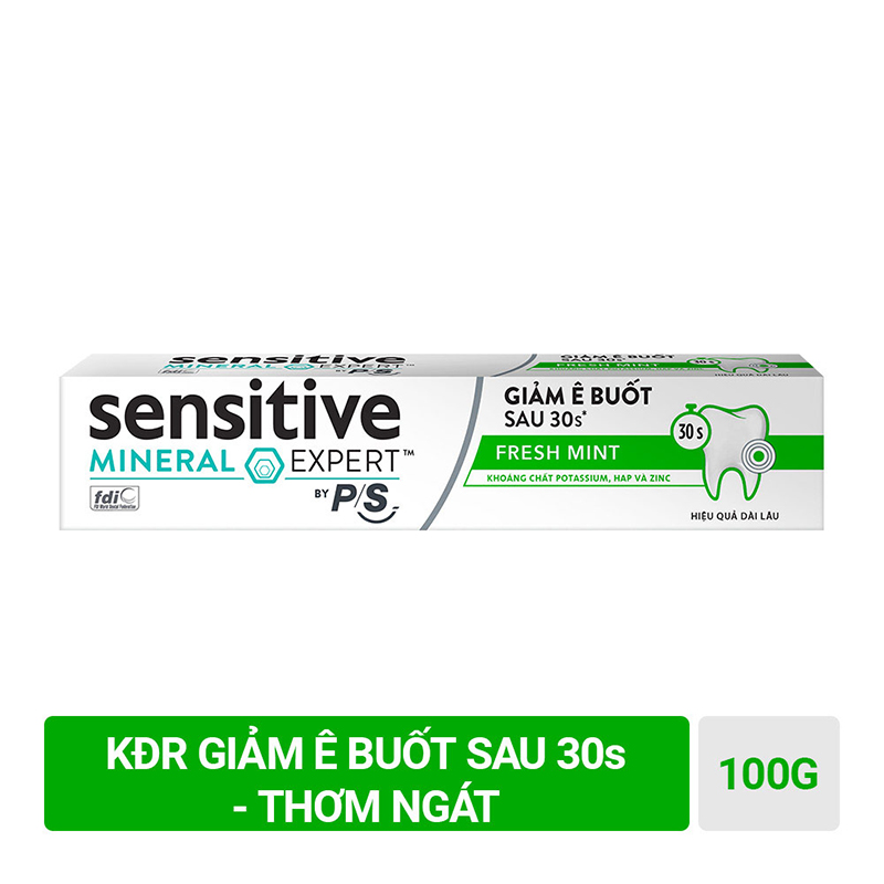 Kem Đánh Răng Sensitive Expert By P/S Whitening 100g 03