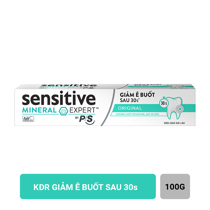 Kem Đánh Răng Sensitive Expert By P/S Whitening 100g 04