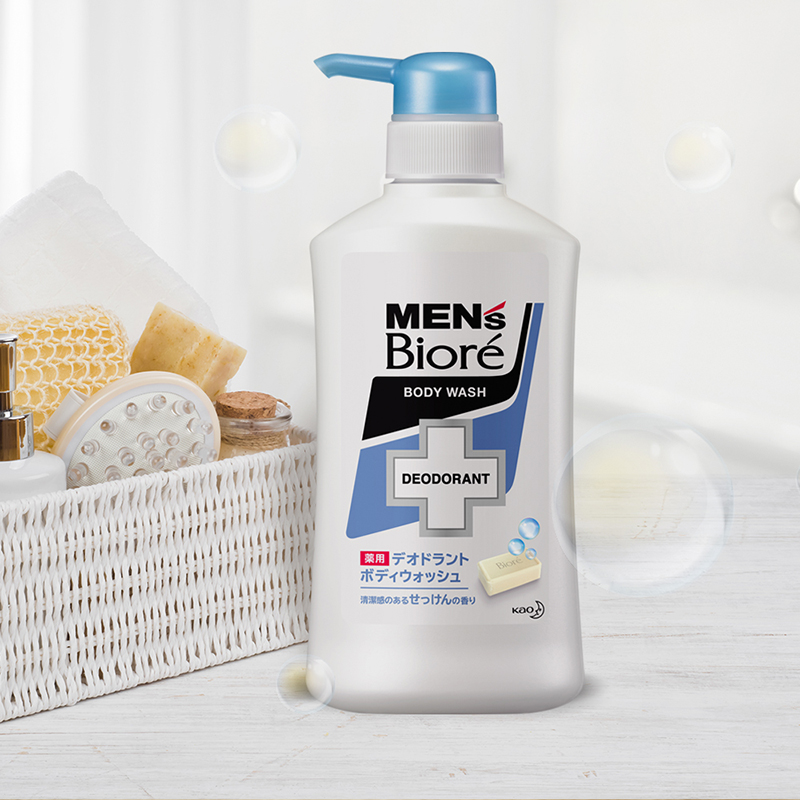 Sữa tắm khử mùi Men’s Bioré Body Wash Xà Phòng Thơm Mát - 01