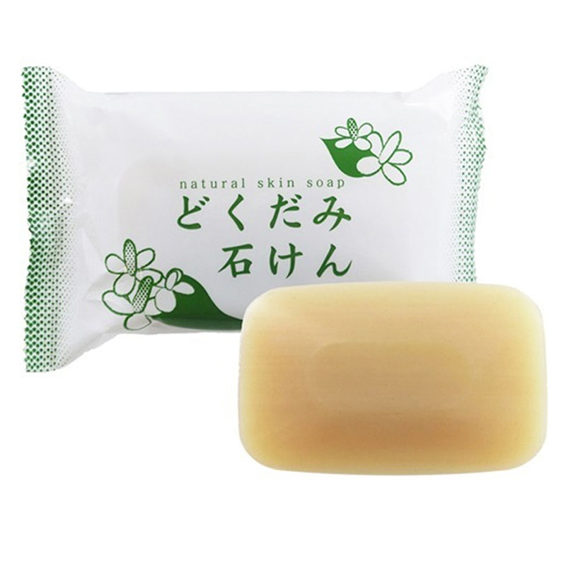 Xà Phòng Dokudami Natural Skin Soap Cho Mặt & Toàn Thân Chiết Xuất Diếp Cá 130g - 1