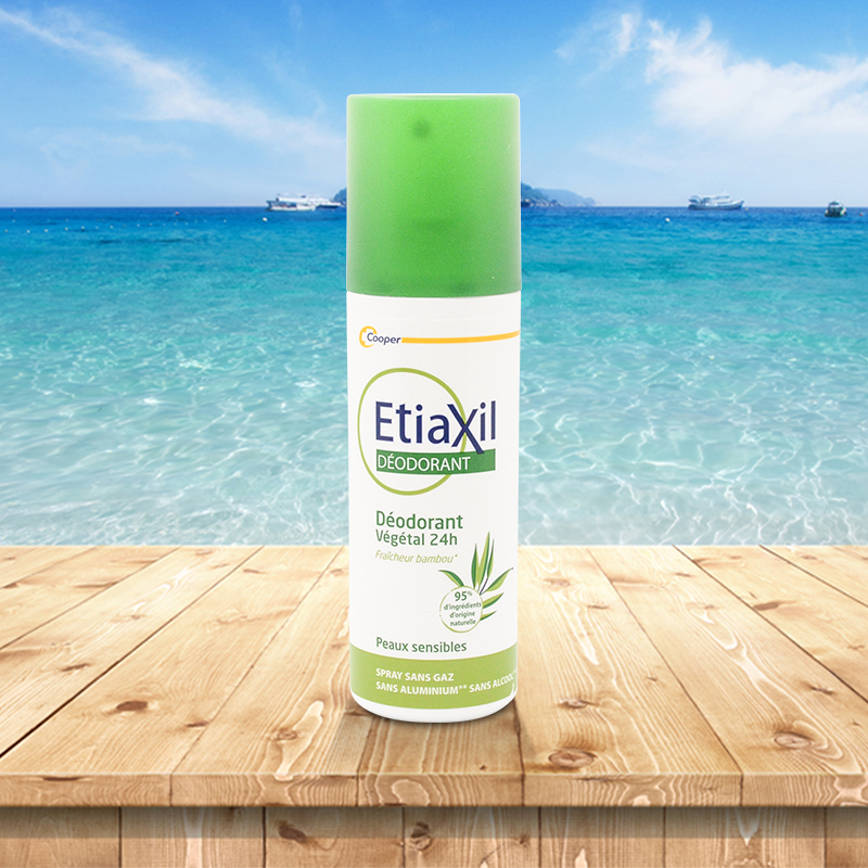Xịt Khử Mùi EtiaXil Deodorant Vegetal 24h Spray Sans Gaz 100ml - 1