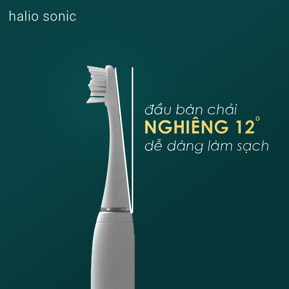 Đầu Bàn Chải Đánh Răng Điện Halio Sonic Whitening Electric Toothbrush 