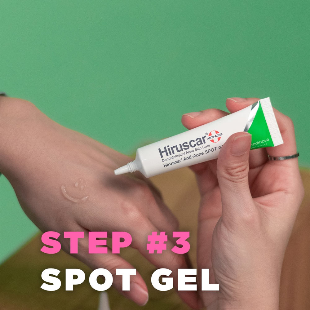 Kết cấu Gel Làm Giảm Mụn Hiruscar Anti Acne Spot Gel+ 10g