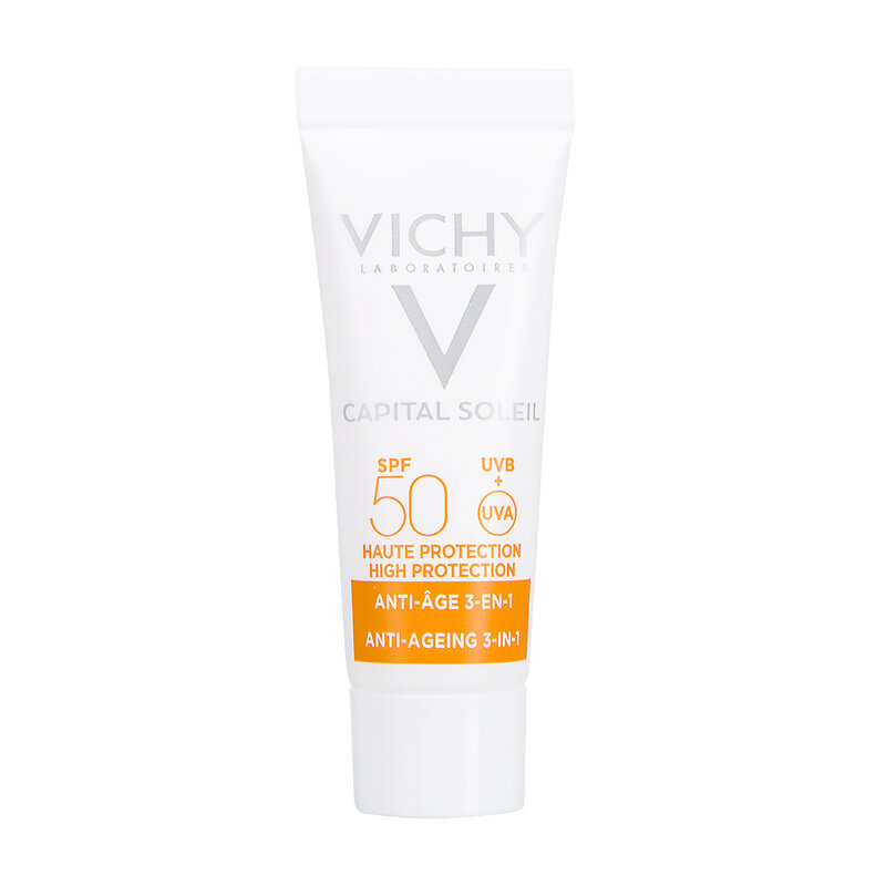 Kem Chống Nắng Vichy Capital Soleil Anti-Dark Spot 3-in-1 Tinted Daily Care SPF 50 UVA + UVB