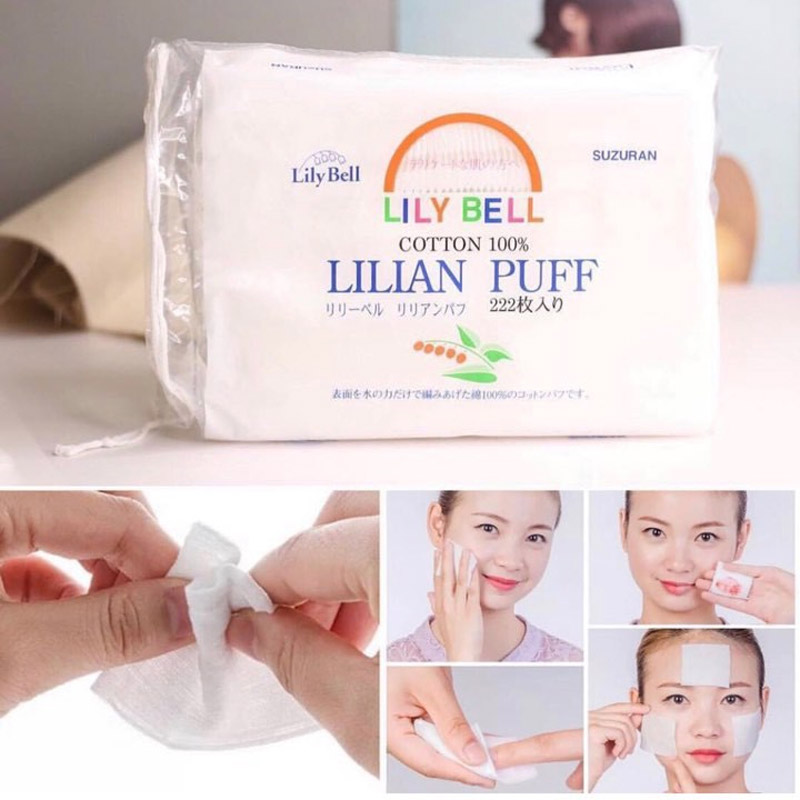 LilyBell Lilian Puff Cotton 222 Miếng