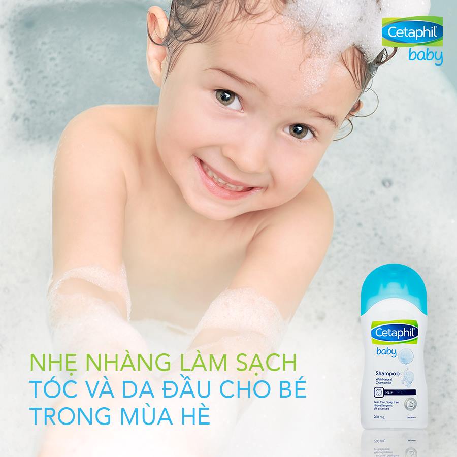 Dầu Gội Cho Bé Cetaphil Baby Shampoo 200ml