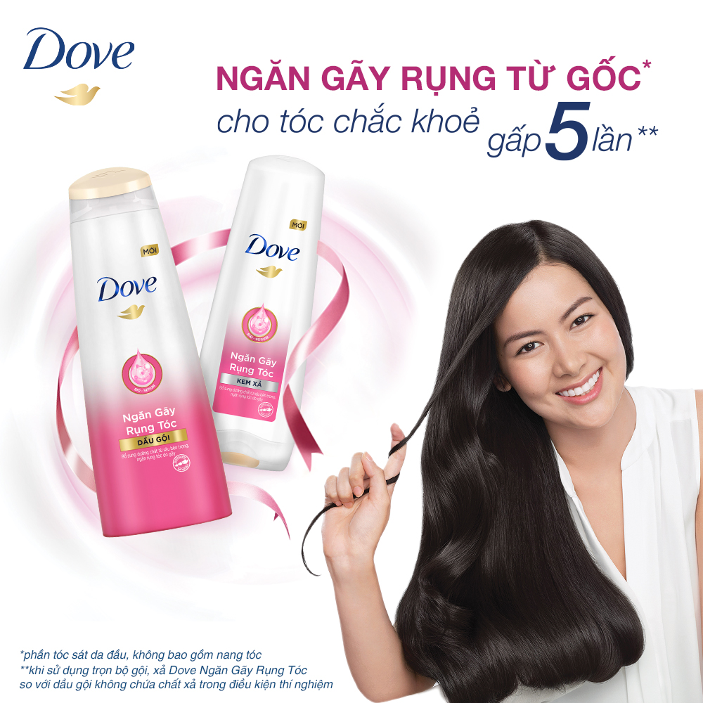 Dầu Gội Dove Bio-Serum Ngăn Gãy Rụng Tóc (Mới)