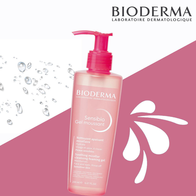 Gel Rửa Mặt Bioderma Tạo Bọt Cho Da Nhạy Cảm 200ml | Hasaki.vn