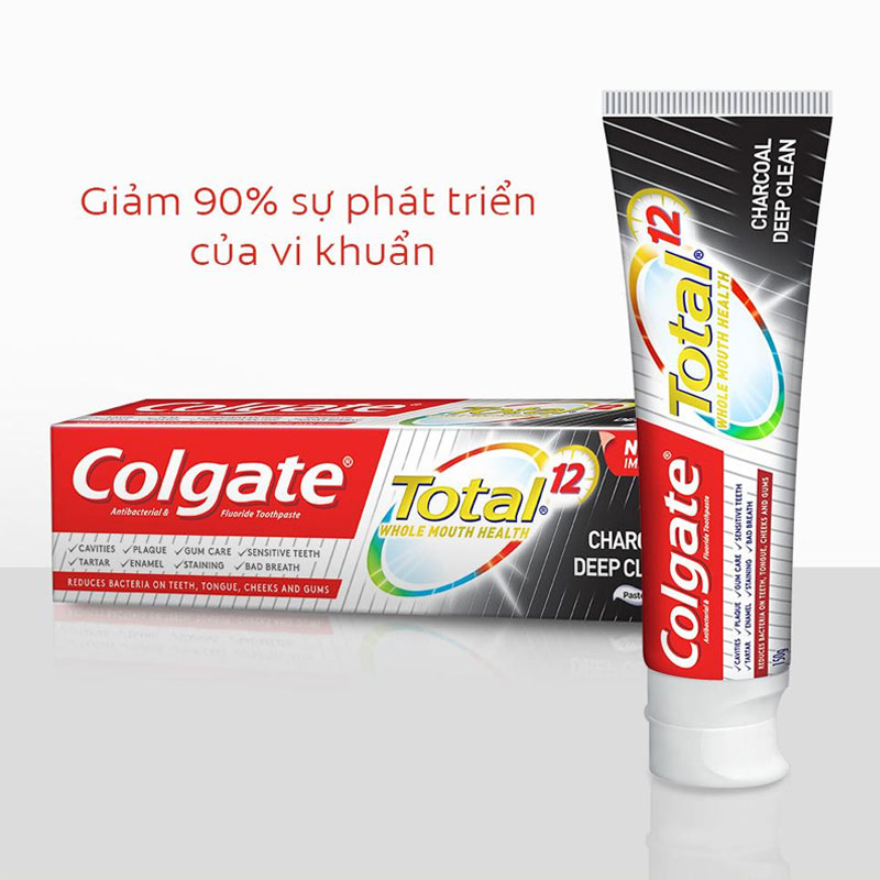 colgate total whitening charcoal