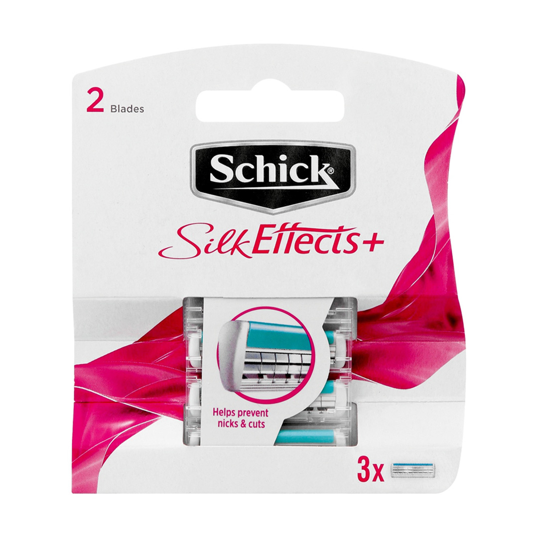 Lưỡi Dao Cạo Schick Silk Effect 3s Dành Cho Nữ Vỉ 3 Cái