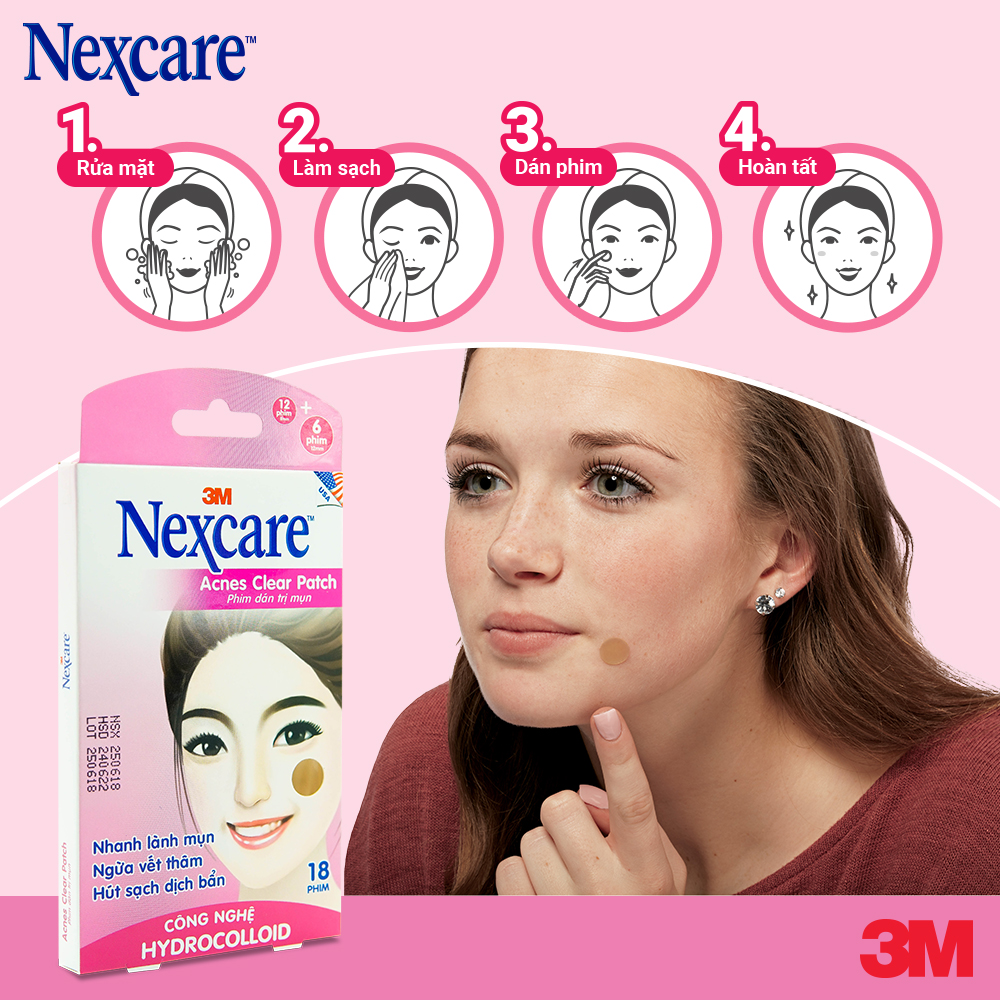 Nexcare 3M Acnes Clear Patch Hasaki