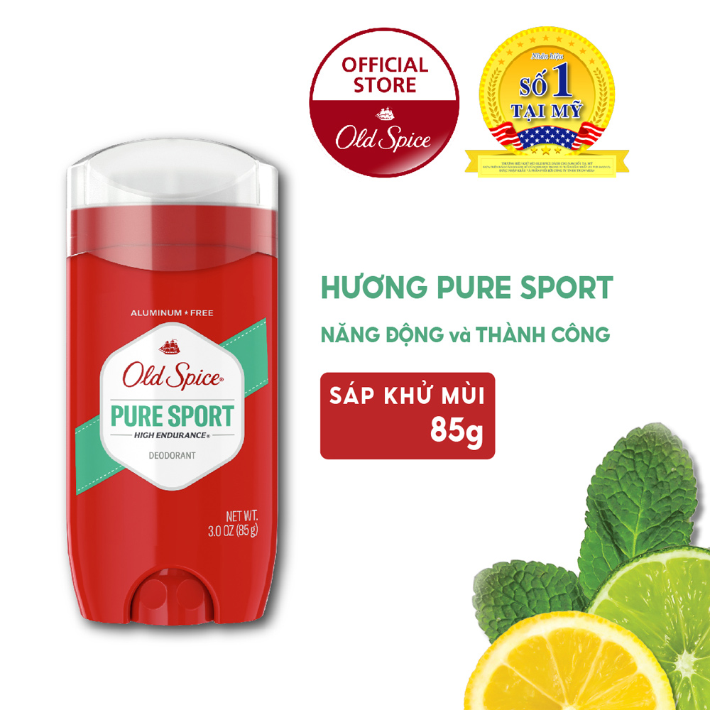 Sáp Khử Mùi Cho Nam Old Spice Pure Sport 85g