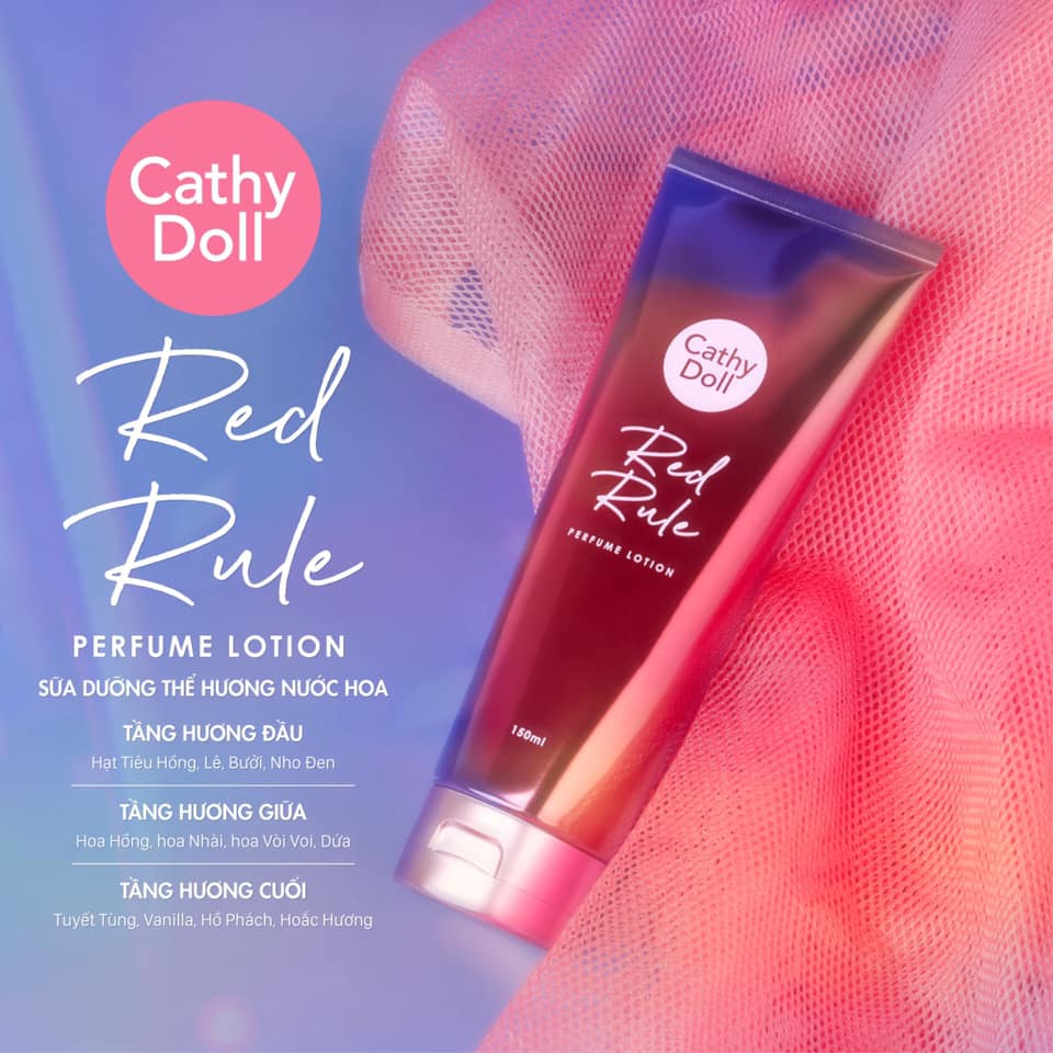 Sữa Dưỡng Thể Hương Nước Hoa Cathy Doll Red Rule