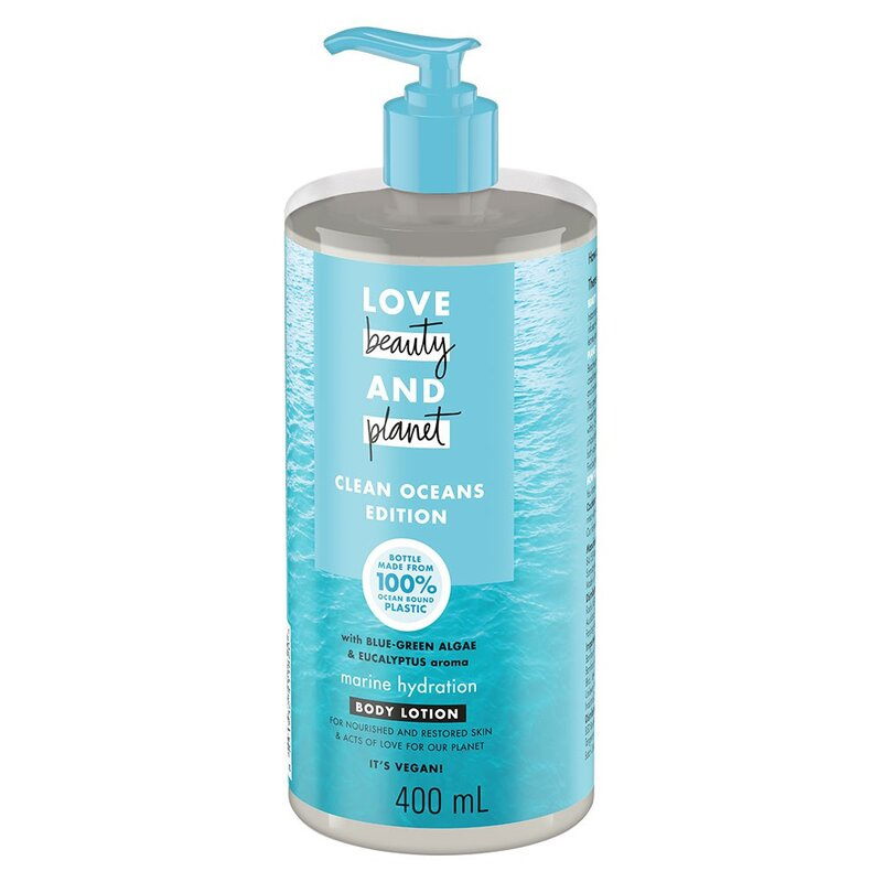 Sữa Dưỡng Thể Love Beauty And Planet Đại Dương Cấp Ẩm Algae & Eucalyptus Marine Hydration Body Lotion 400ml