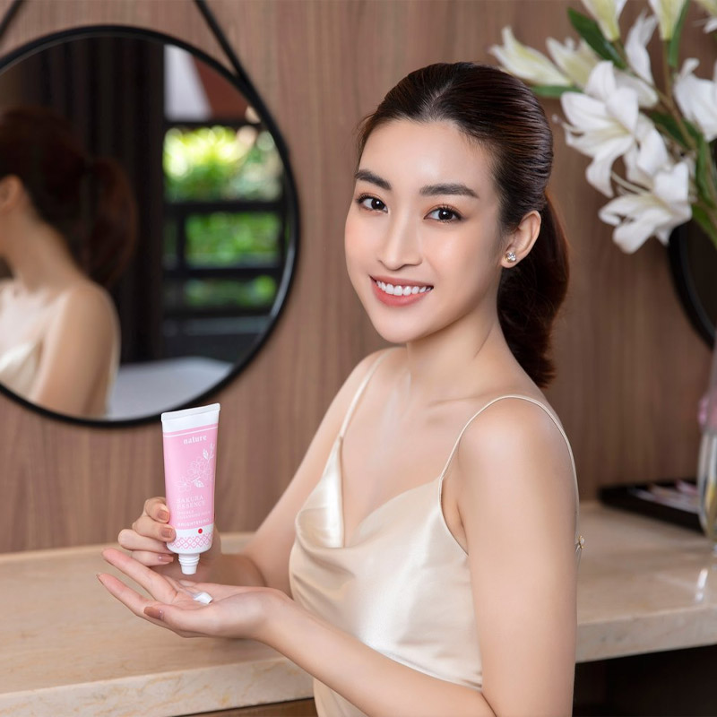 Sữa Rửa Mặt Naris Cosmetics Nature Sakura Essence Double Cleansing Foam 100g Hasaki