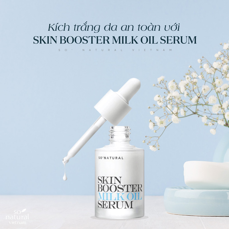 So'Natural Skin Booster Milk Oil Serum 30ml 