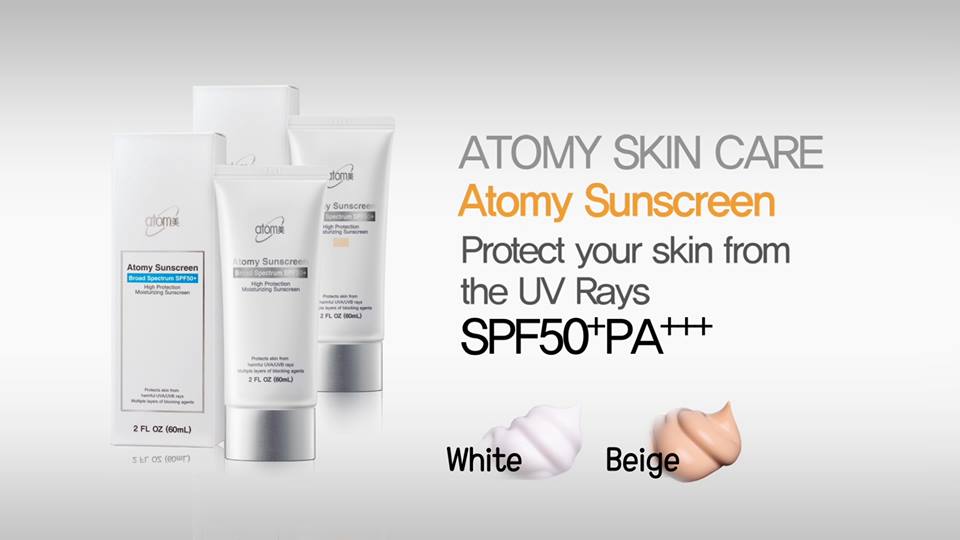 harga sunscreen atomy