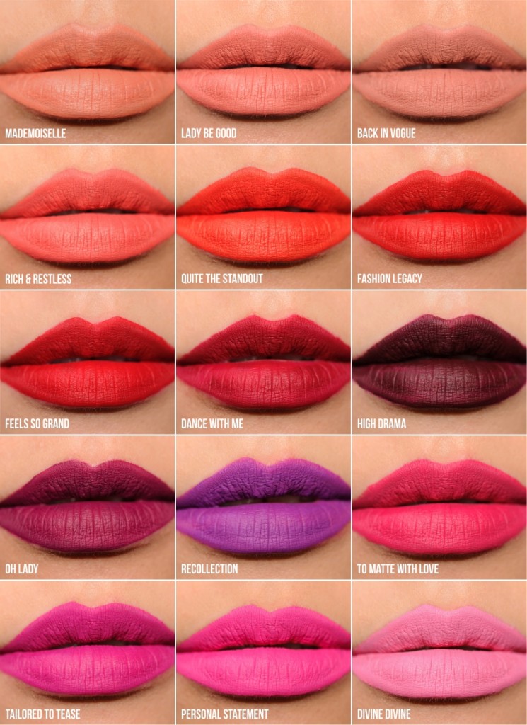 retro matte liquid lipcolour fashion legacy