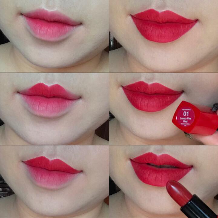 the skin face luxury romantic red