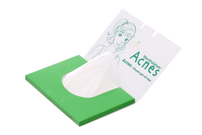 Giấy Thấm Dầu Acnes 100 Tờ Oil Remover Paper