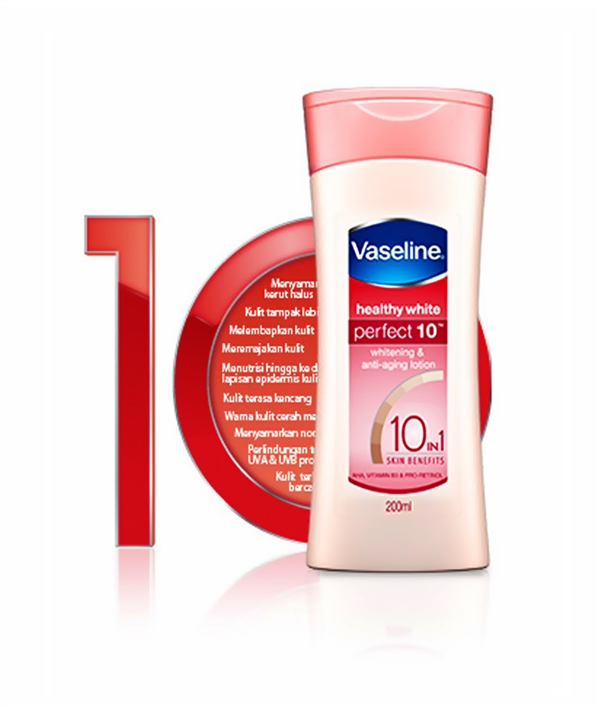vaseline healthy white perfect 10